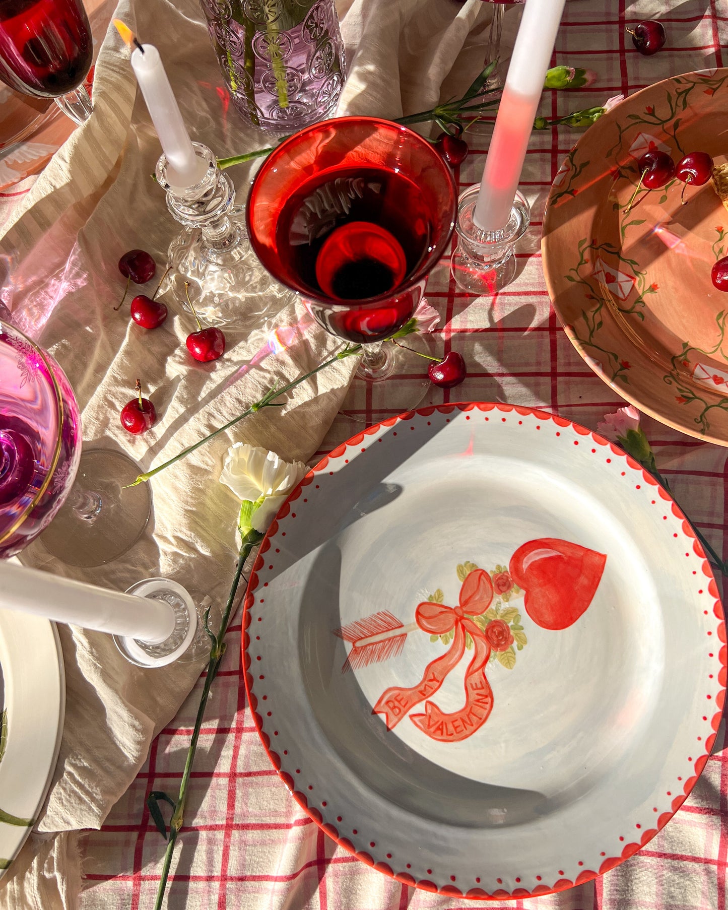 Cupids Arrow Appetizer Plate