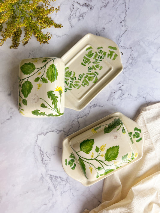 In The Weeds Butter Dish