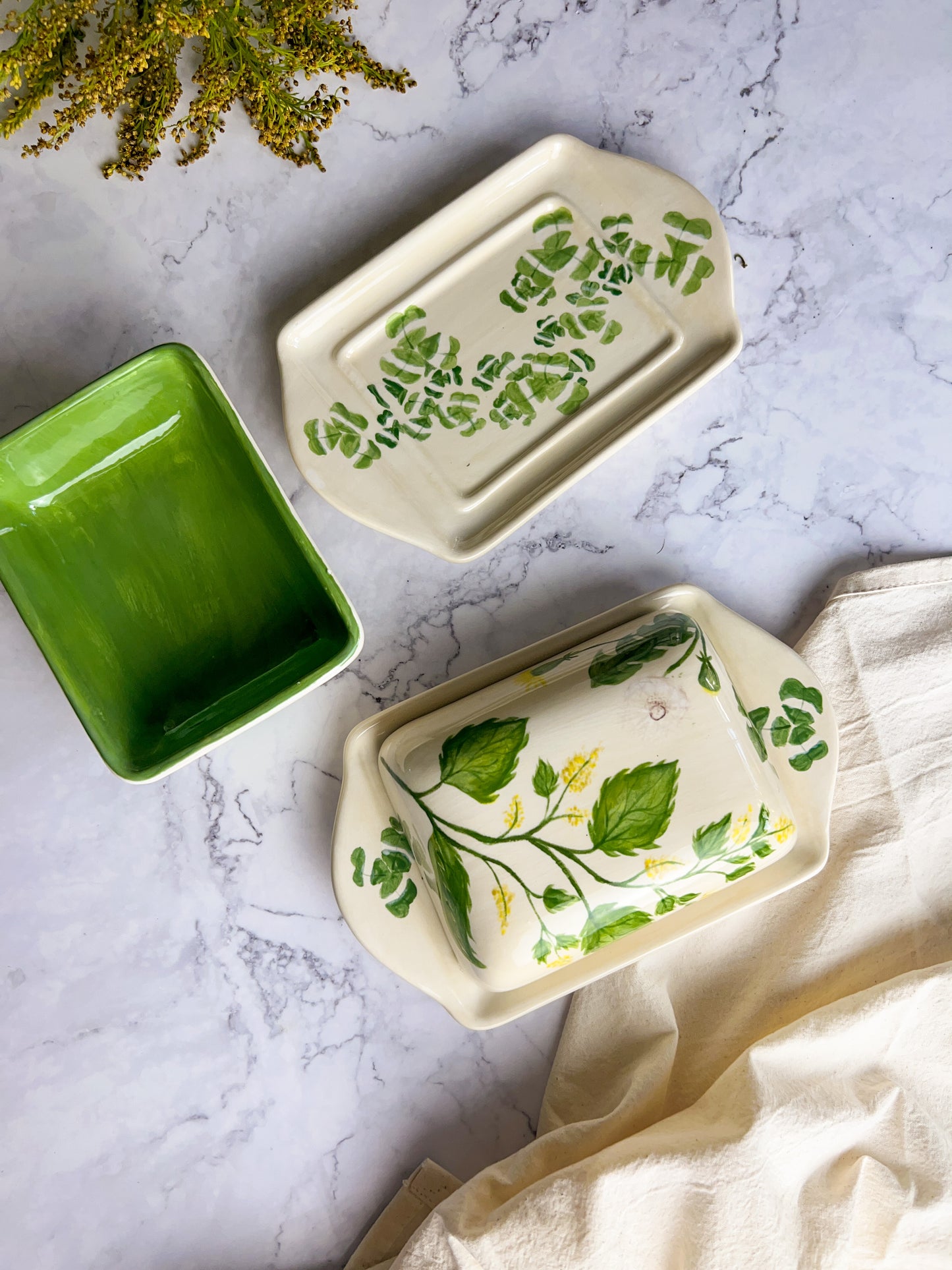 In The Weeds Butter Dish