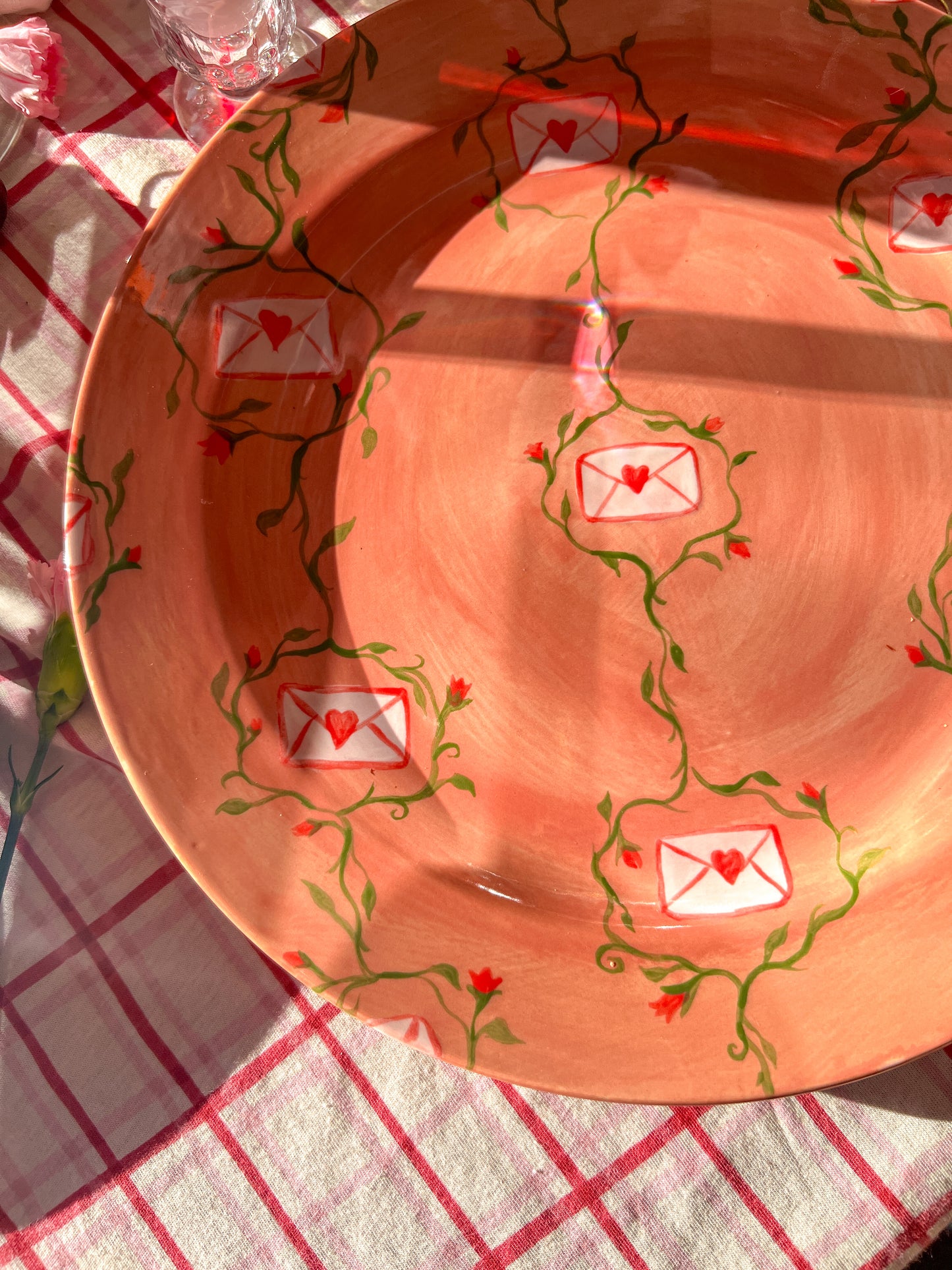 Love Letters Appetizer Plate