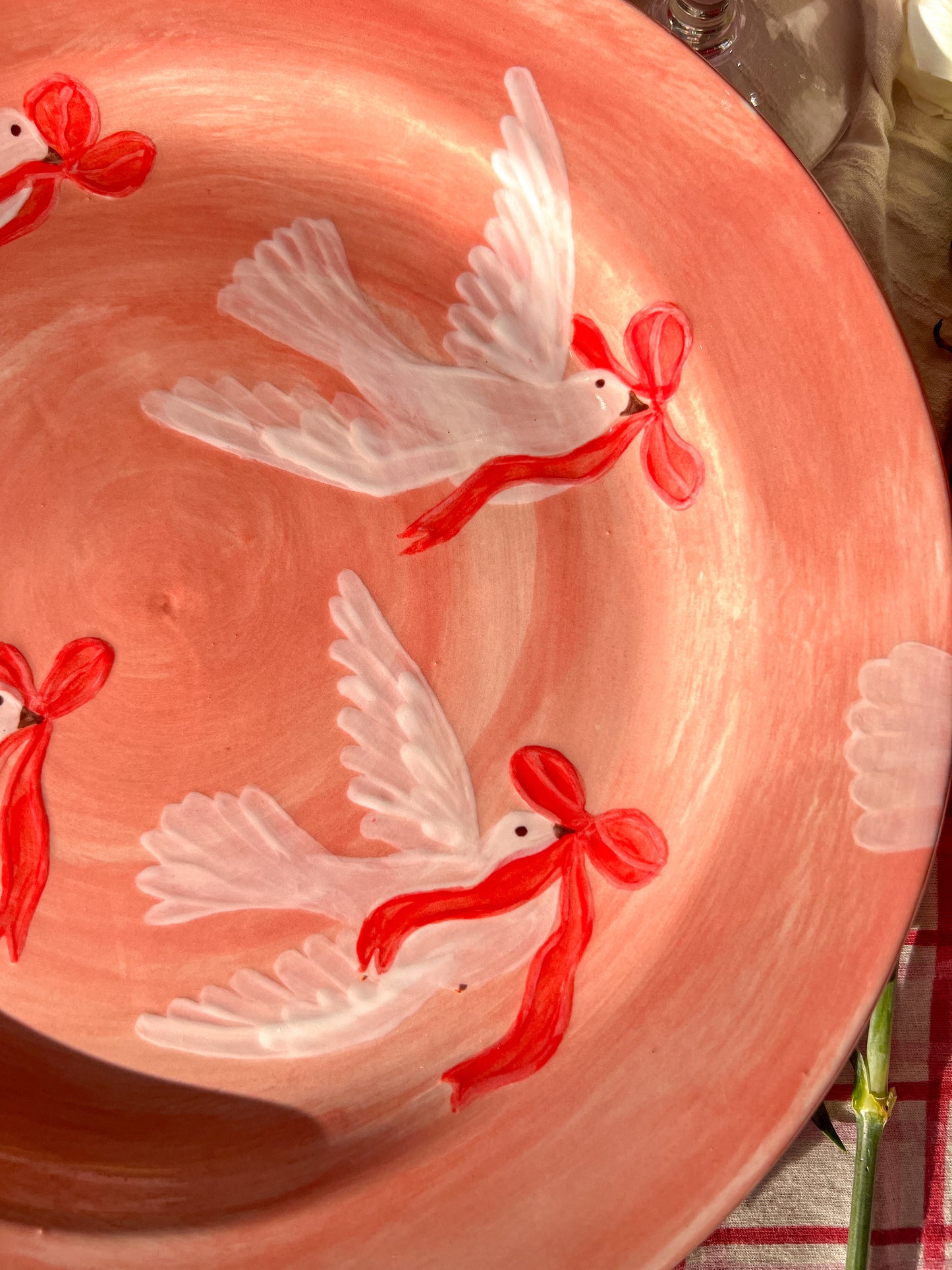 Dove Appetizer Plate