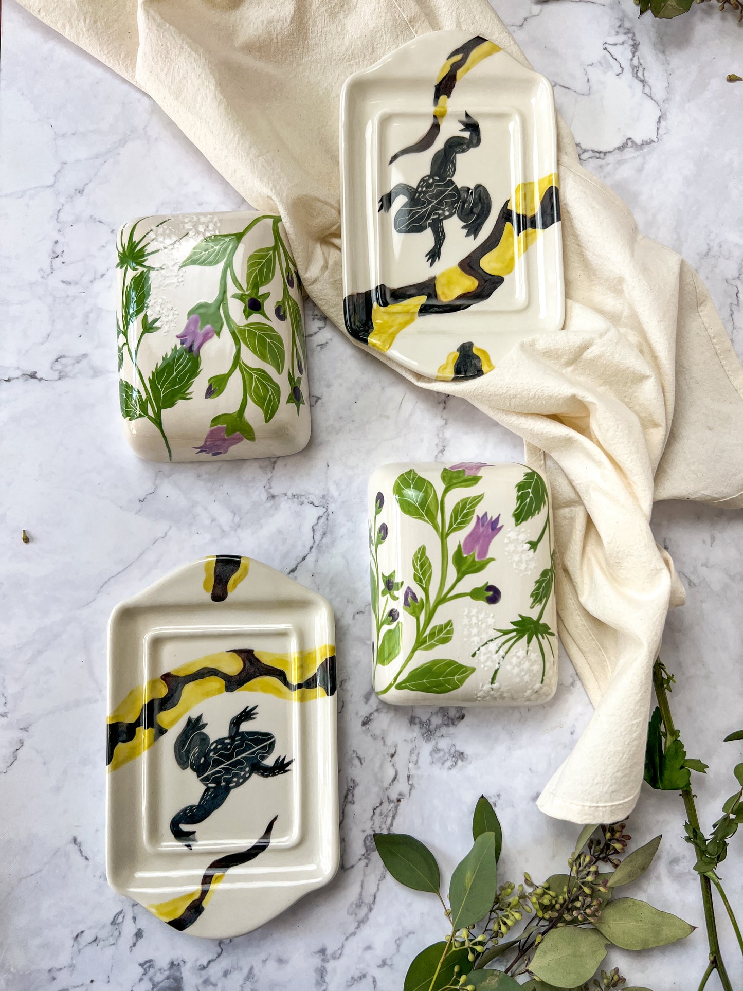 Poison Garden Butter Dish