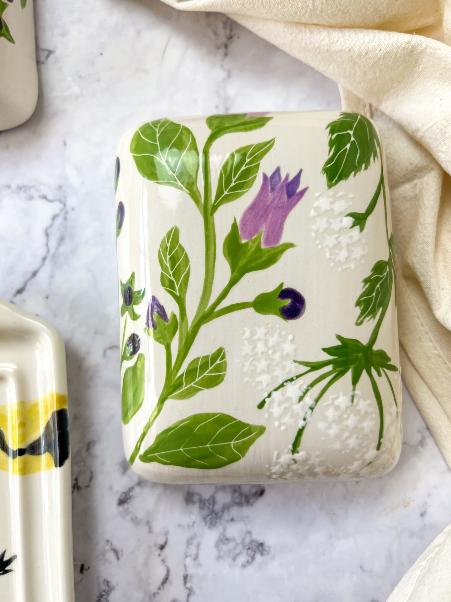 Poison Garden Butter Dish