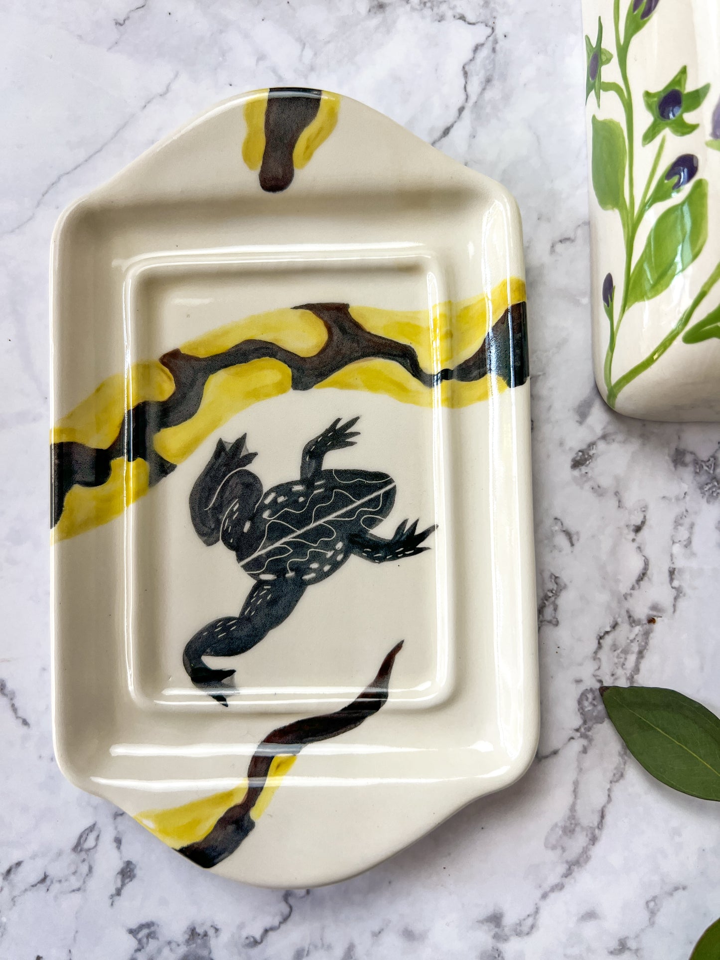 Poison Garden Butter Dish