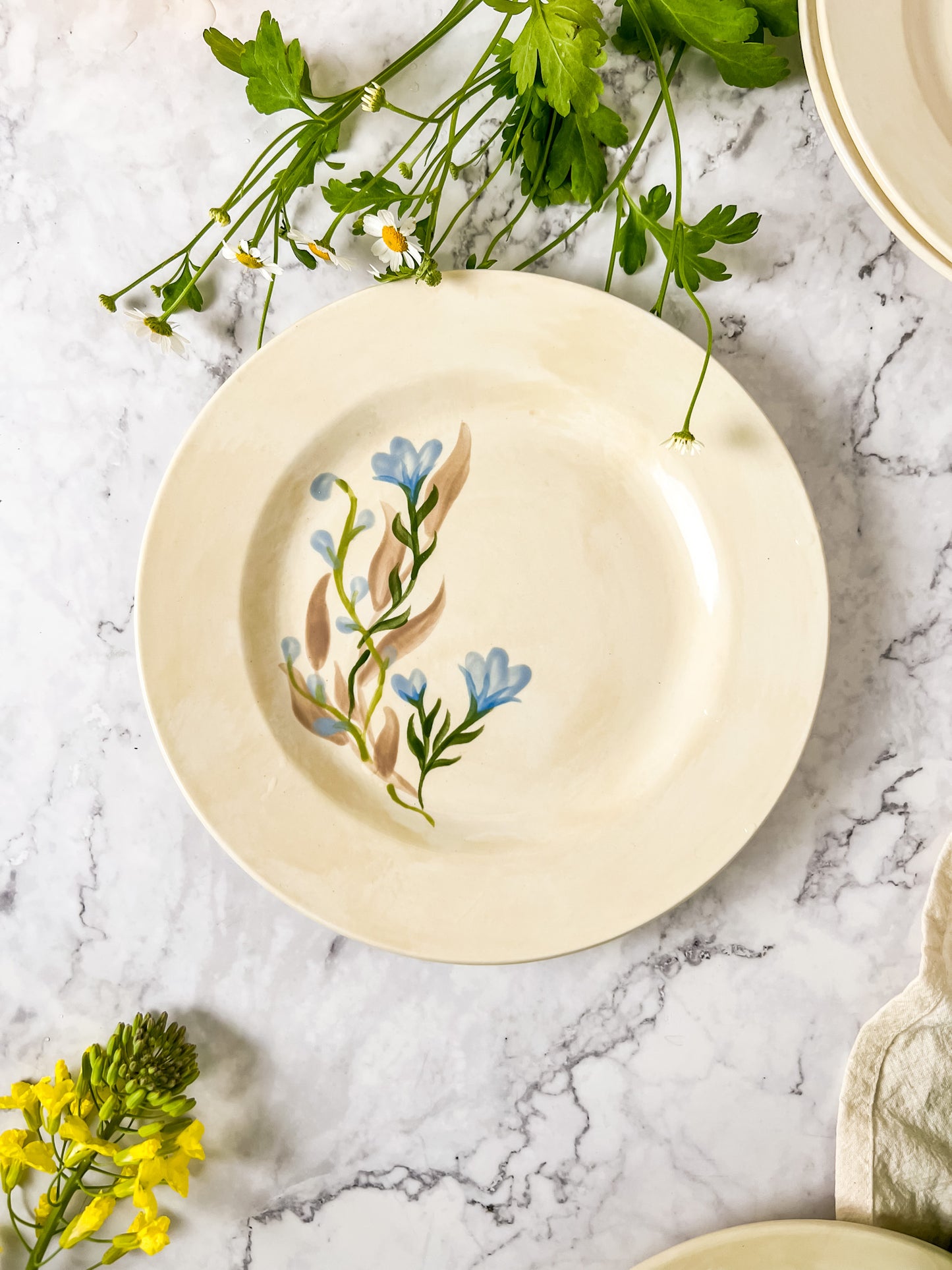 Garden Dessert Plate