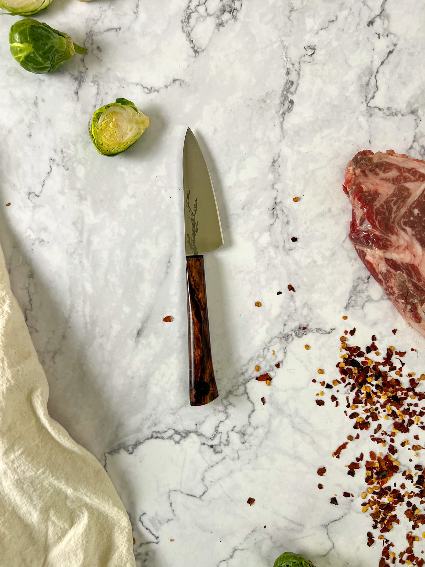 Old Forest 3" Paring Knife