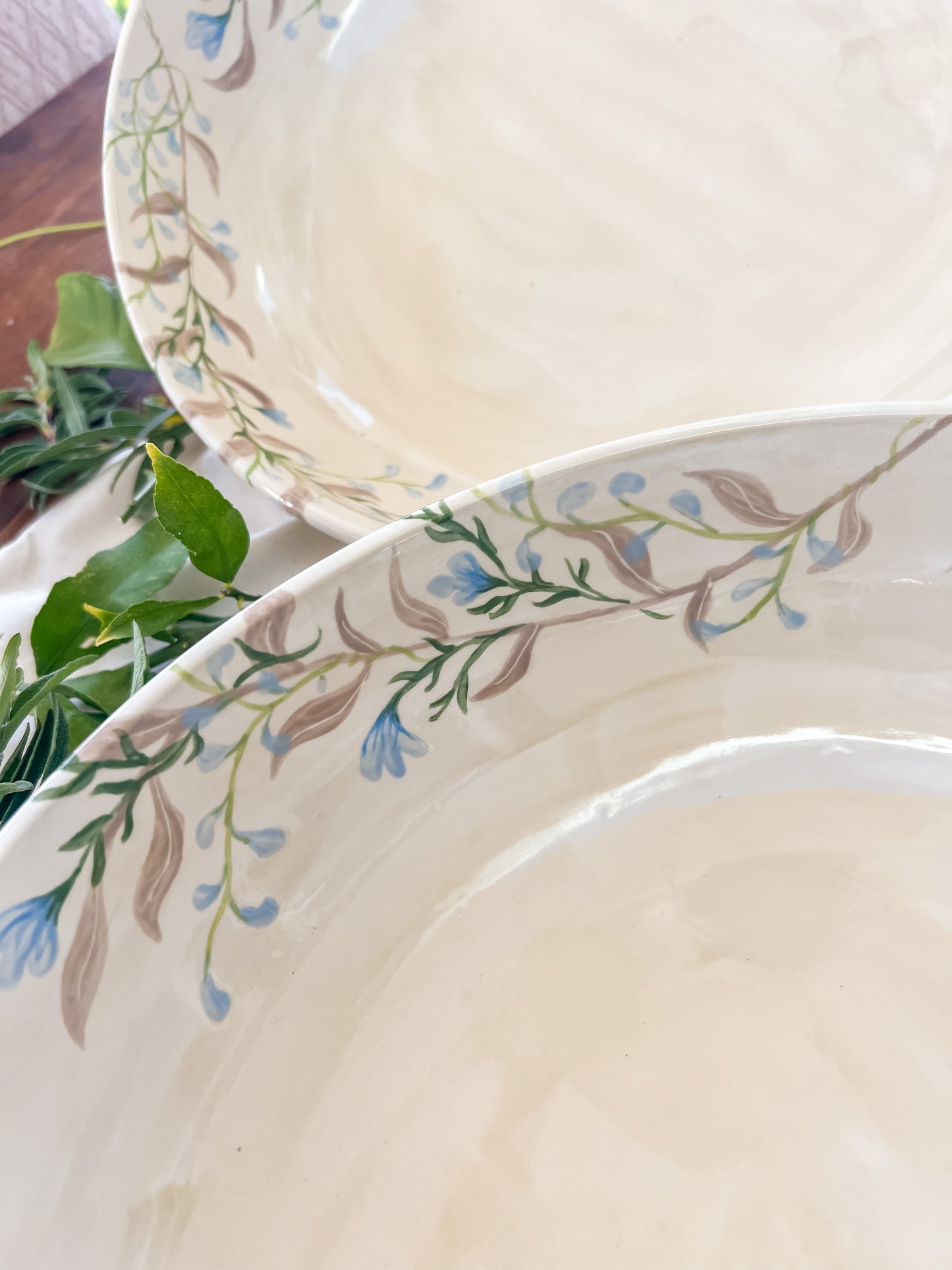 Garden Serving Bowl