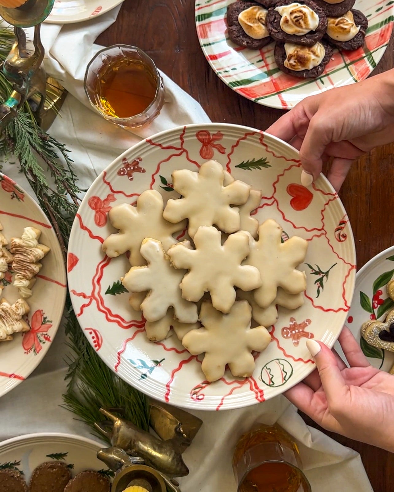 Advent Cookie Plate