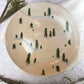Tree Hunt Cookie Plate